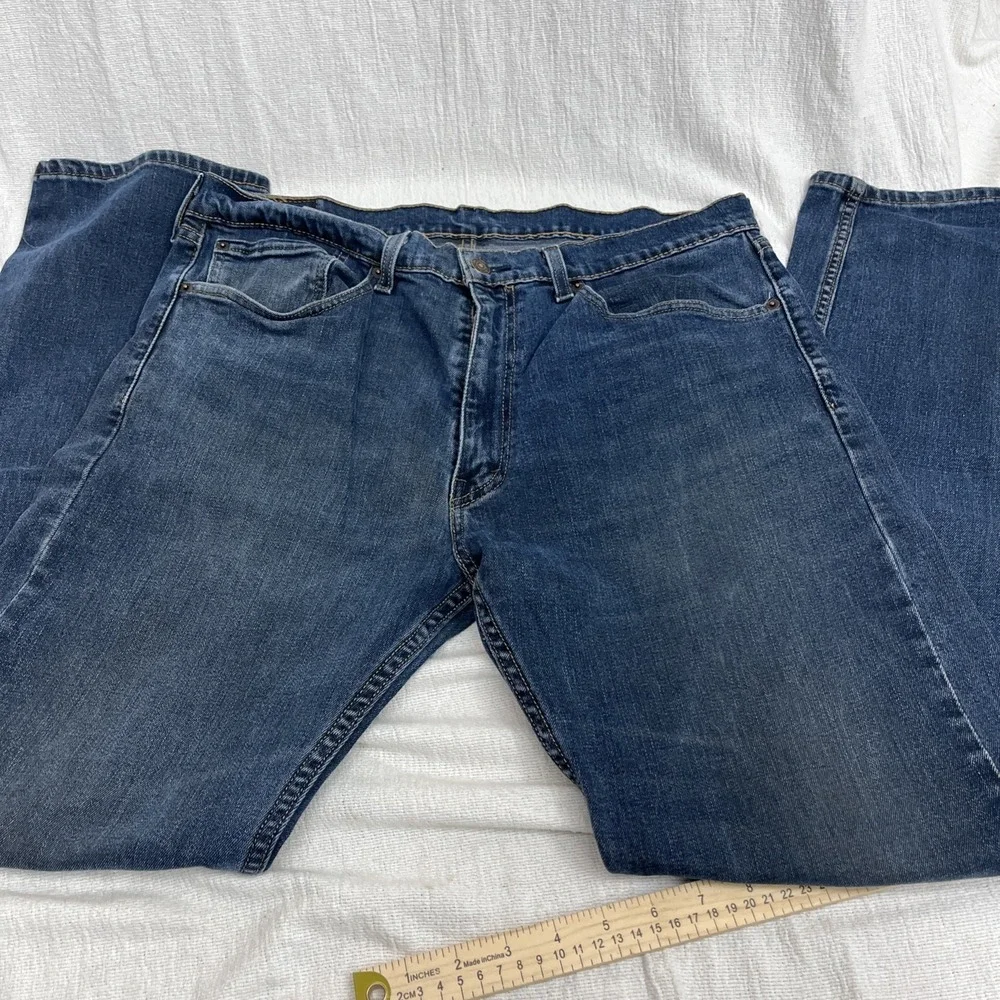 Levi's 505 Men's Jeans Blue Denim 36x32 100% Cotton Straight Leg‎ Y2K 90s Vtg